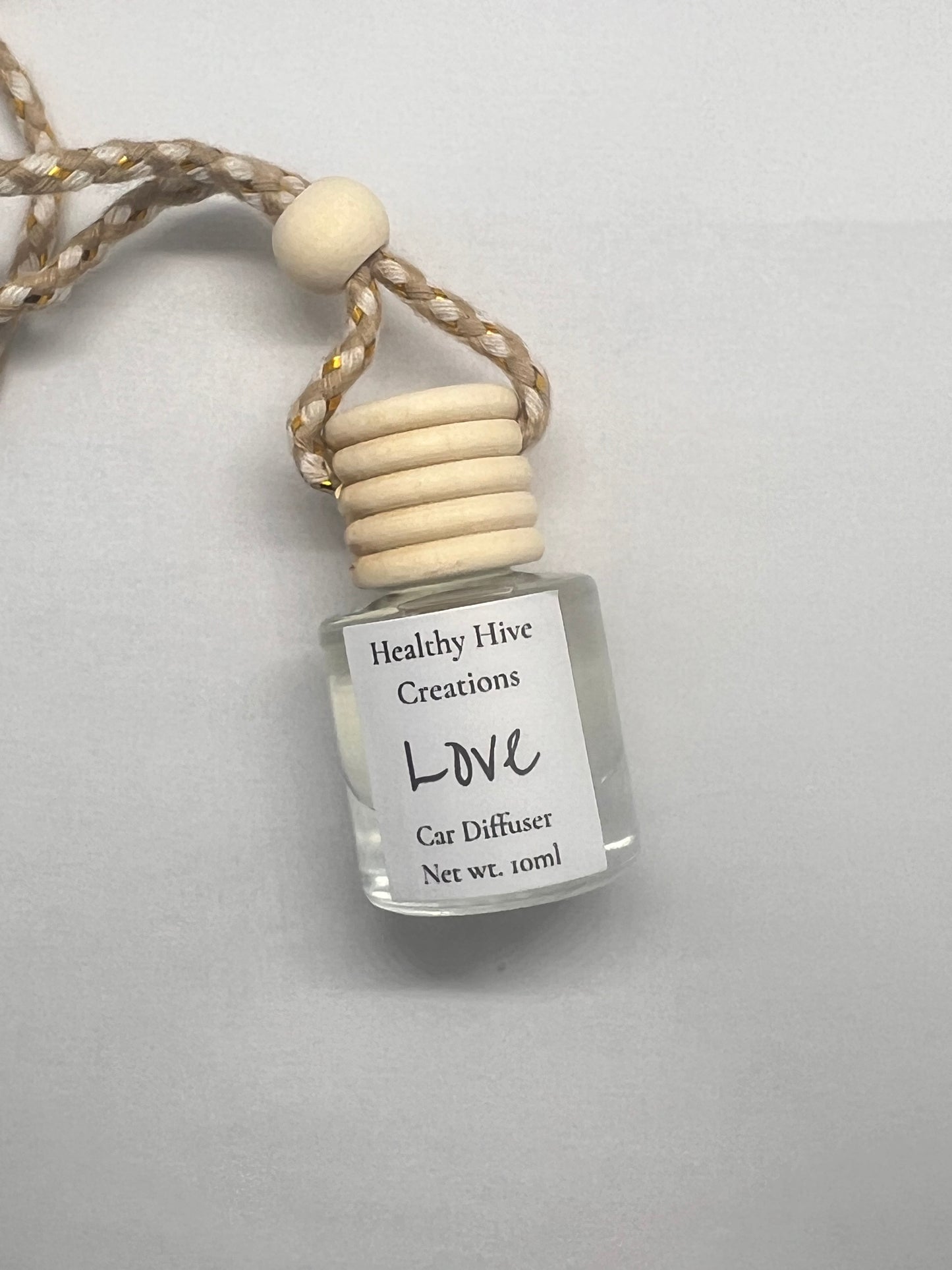 Love - Hanging Car Diffuser