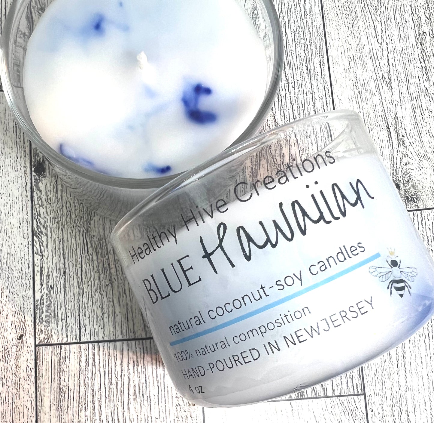 Blue Hawaiian Coconut Soy Candles