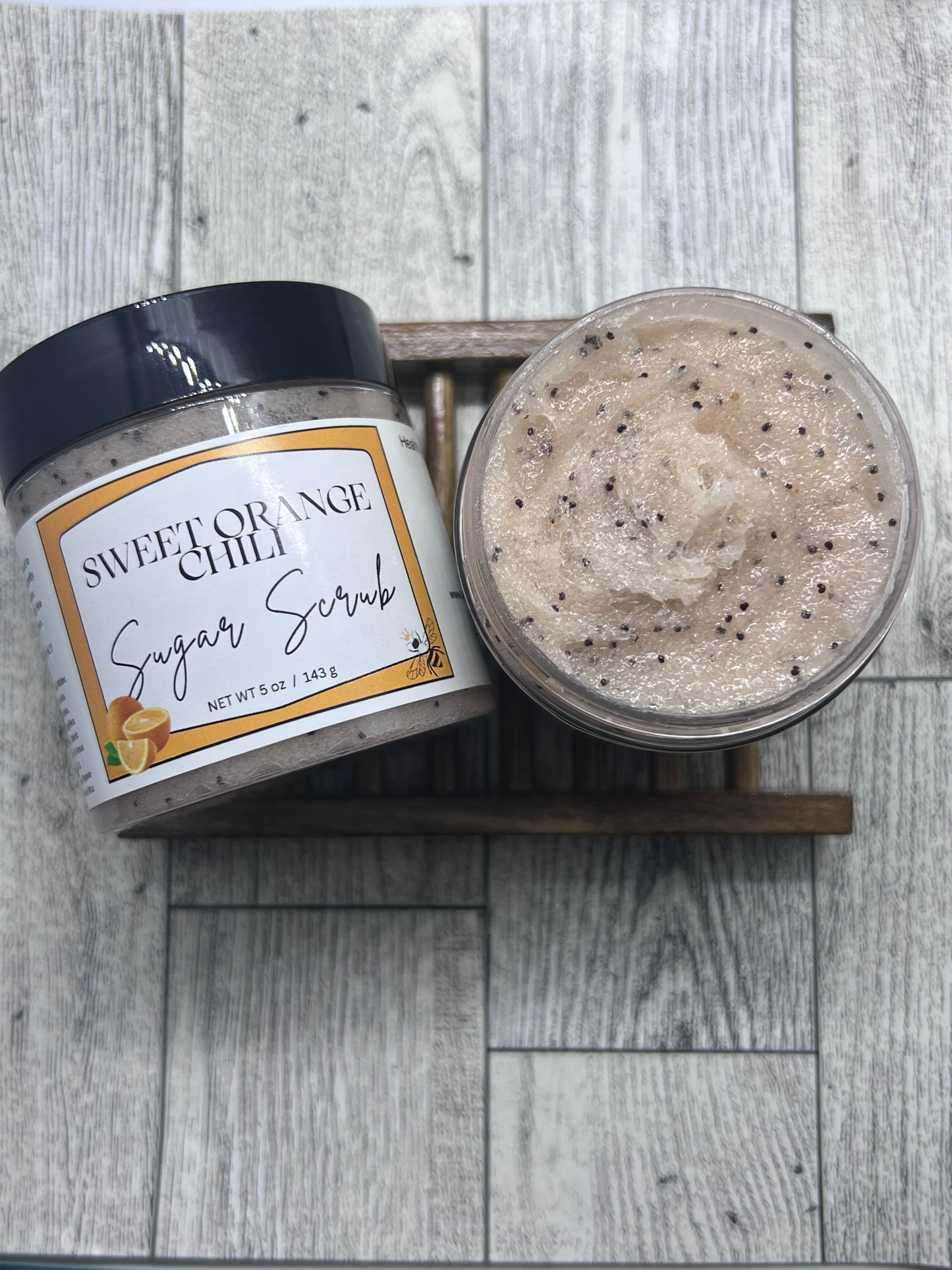 Sweet Orange Chili Sugar Scrub