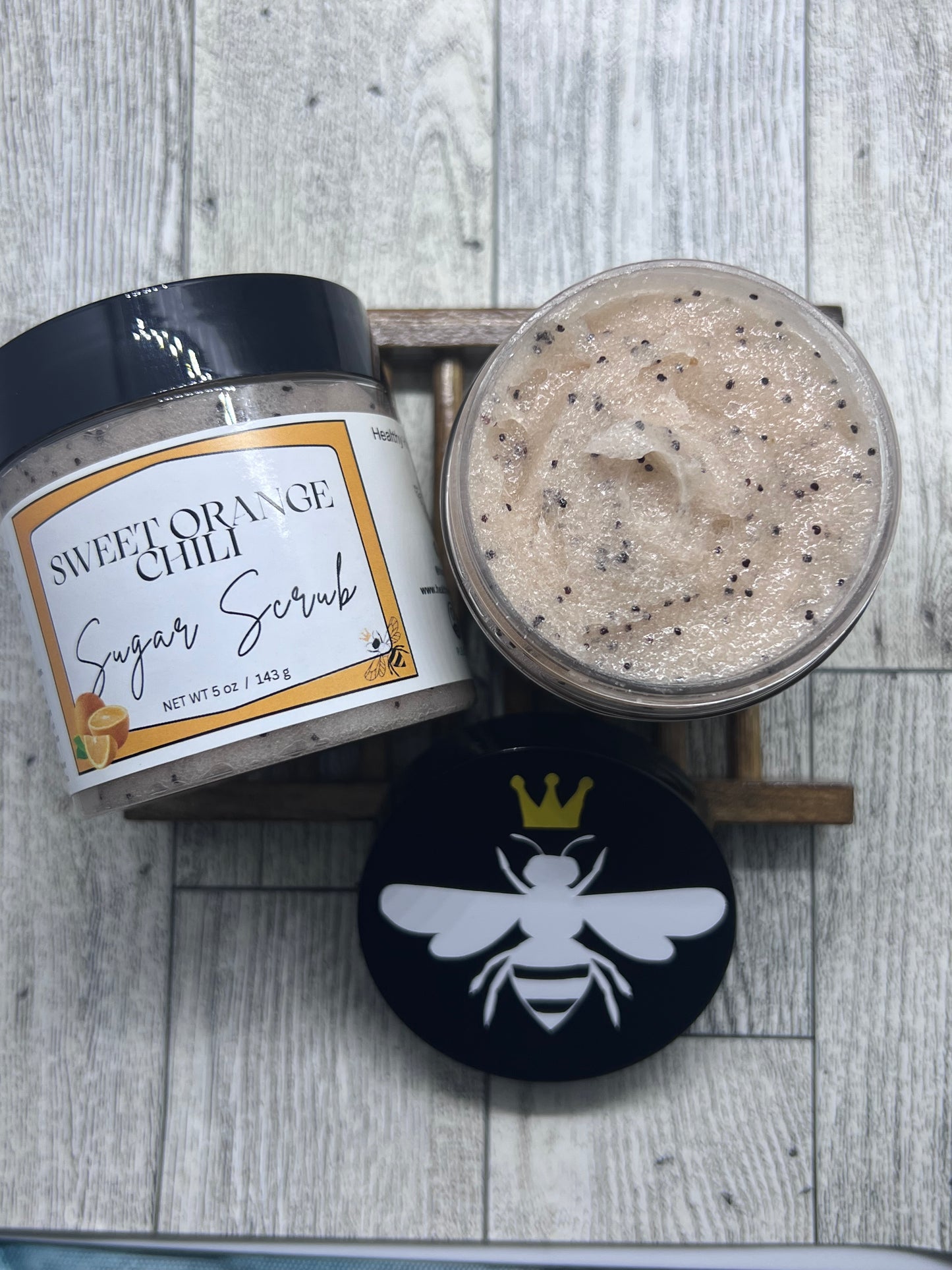 Sweet Orange Chili Sugar Scrub